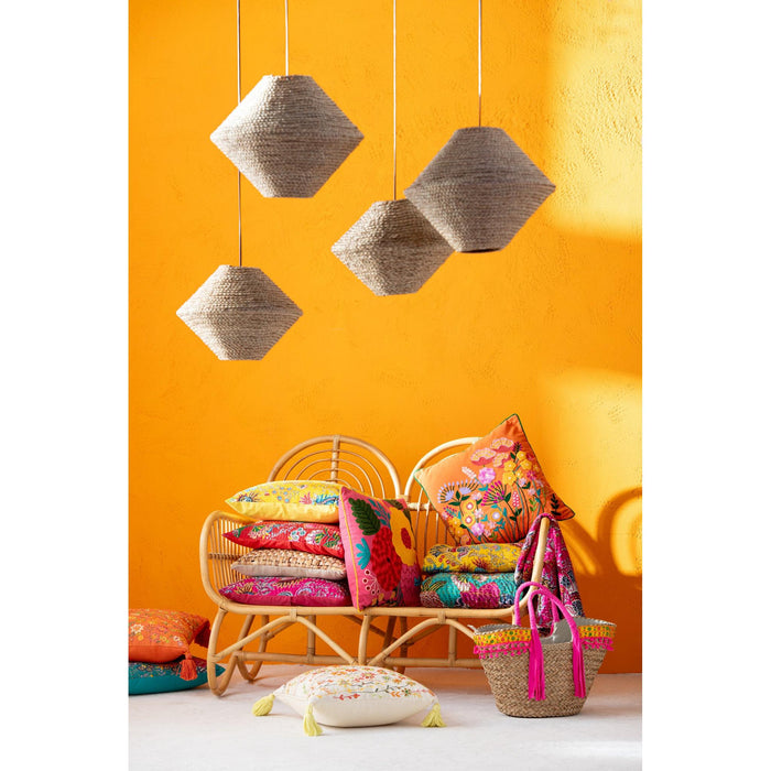 Hanglamp Naturel Zeegras S 35 cm 35x35x27 cm-Hanglampen-J-Line