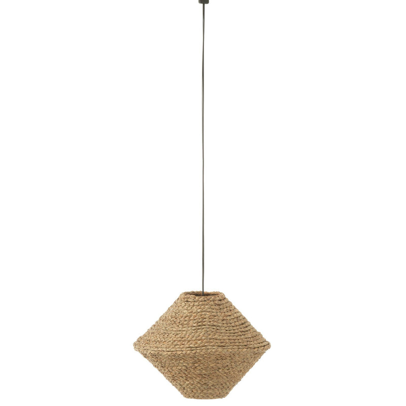 Hanglamp Naturel Zeegras S 35 cm 35x35x27 cm-Hanglampen-J-Line