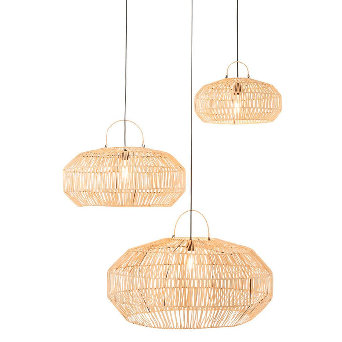 Hanglamp Naturel ijzer 78 cm 78.5x78.5x39 cm-Hanglampen-J-Line