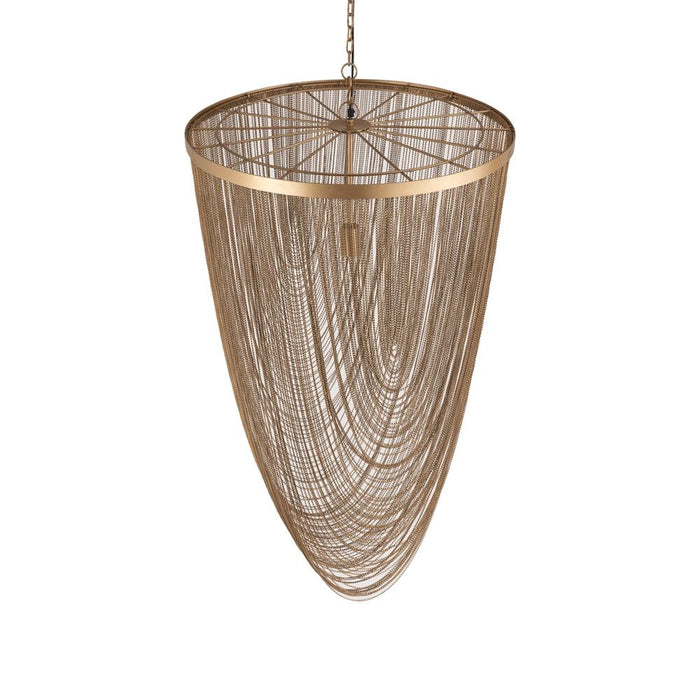 Hanglamp Nishan Geel 100 cm-Tafellampen-PTMD