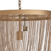 Hanglamp Nishan Geel 70 cm-Hanglampen-PTMD