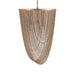 Hanglamp Nishan Gold Geel 70x70x100 cm-Hanglampen-PTMD