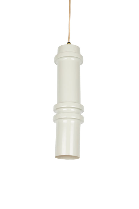 Hanglamp Duct L Metaal Grijs 10x10 cm E14-Tafellampen-Creating Home