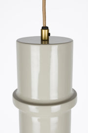 Hanglamp Ontdek Duct Iron Grijs 12x12x21 cm-Hanglampen-Creating Home