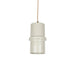 Hanglamp Duct S Metaal Grijs 12x12 cm E14-Tafellampen-Creating Home