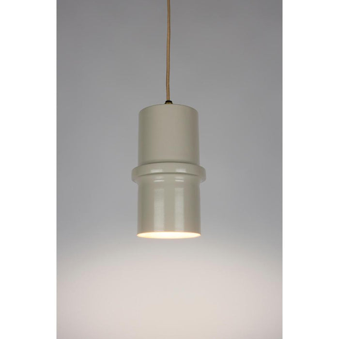 Hanglamp Duct S Metaal Grijs 12x12 cm E14-Tafellampen-Creating Home