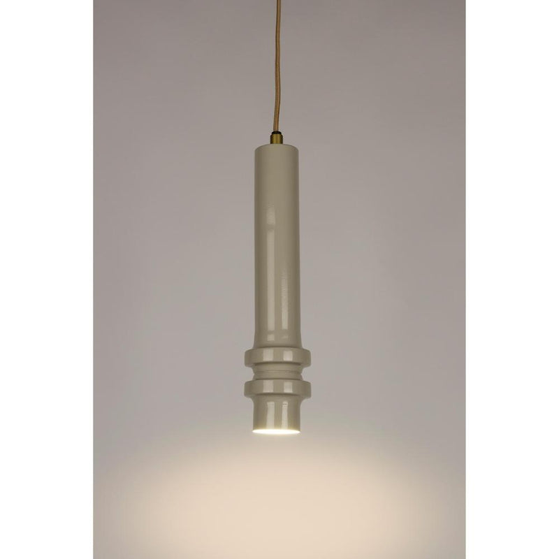Hanglamp Ontdek Duct Iron Grijs 8x8x32 cm-Hanglampen-Creating Home
