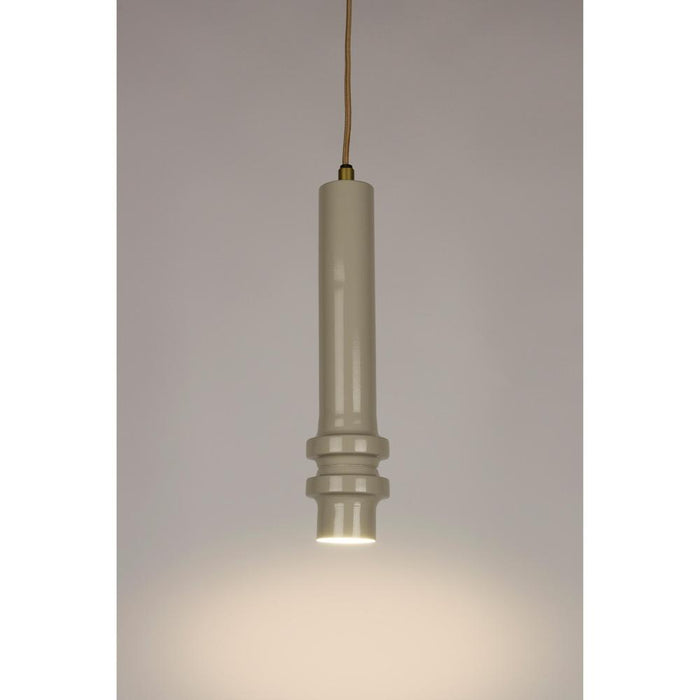 Hanglamp Duct M Metaal Grijs 8x8 cm E14-Tafellampen-Creating Home