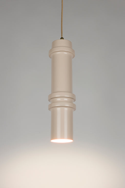 Hanglamp Ontdek Duct Iron Roze 10x10x37 cm-Hanglampen-Creating Home