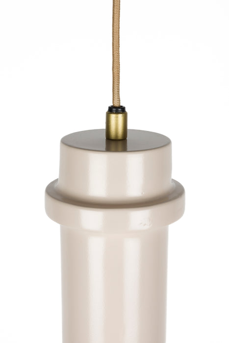 Hanglamp Duct L Metaal Roze 10x10 cm E14-Tafellampen-Creating Home