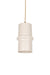 Hanglamp Duct S Metaal Roze 12x12 cm E14-Tafellampen-Creating Home