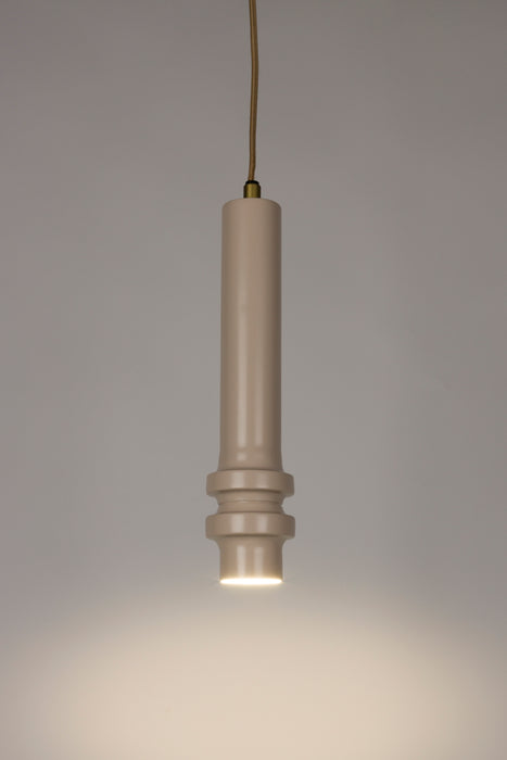 Hanglamp Ontdek Duct Iron Roze 8x8x32 cm-Hanglampen-Creating Home