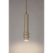 Hanglamp Duct M Metaal Roze 8x8 cm E14-Tafellampen-Creating Home