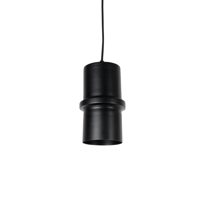Hanglamp Ontdek Duct Iron Zwart 12x12x21 cm-Hanglampen-Creating Home