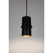 Hanglamp Duct S Metaal Zwart 12x12 cm E14-Tafellampen-Creating Home