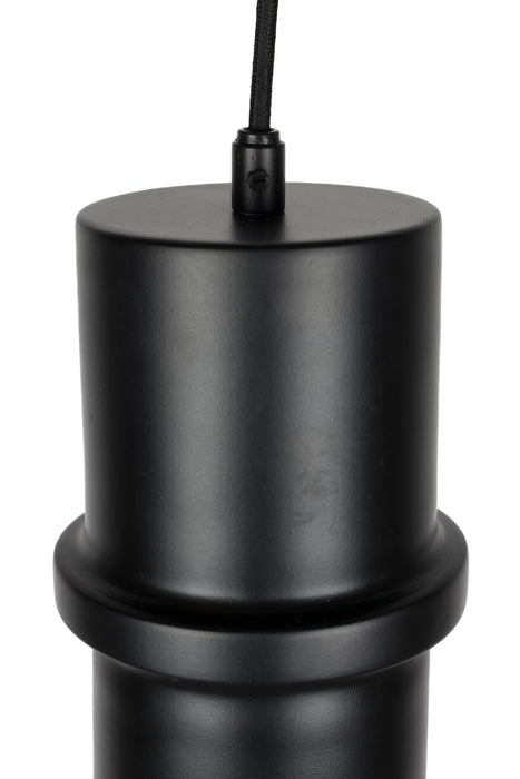 Hanglamp Duct S Metaal Zwart 12x12 cm E14-Tafellampen-Creating Home