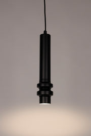 Hanglamp Ontdek Duct Iron Zwart 8x8x32 cm-Hanglampen-Creating Home