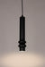 Hanglamp Duct M Metaal Zwart 8x8 cm E14-Tafellampen-Creating Home