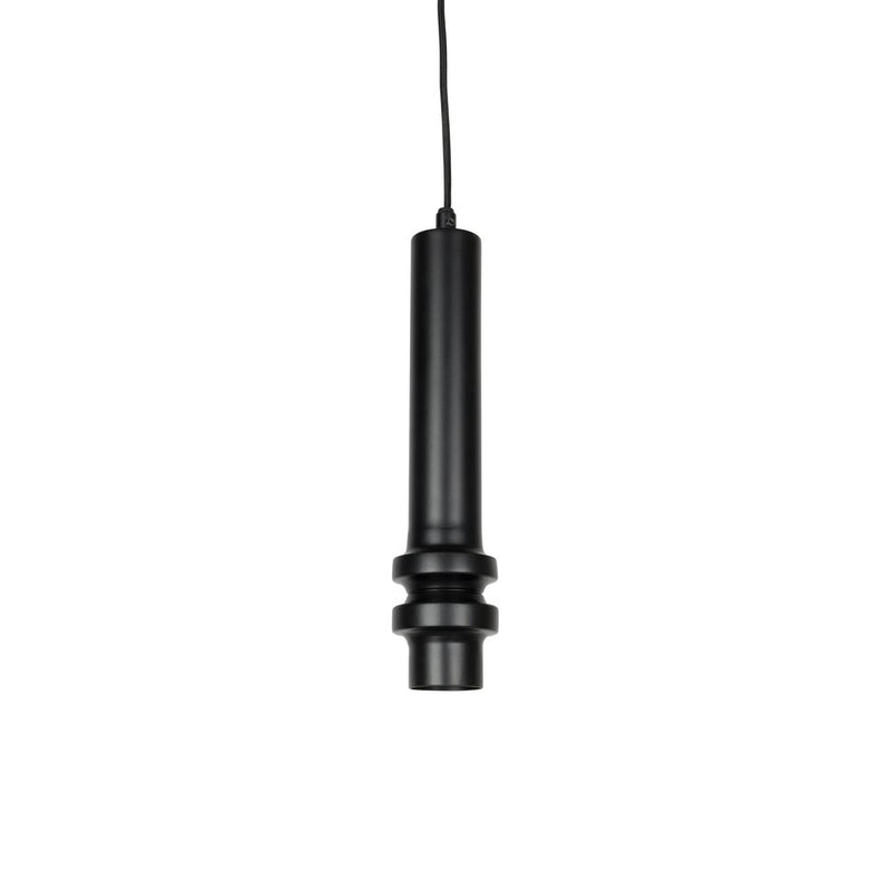 Hanglamp Ontdek Duct Iron Zwart 8x8x32 cm-Hanglampen-Creating Home
