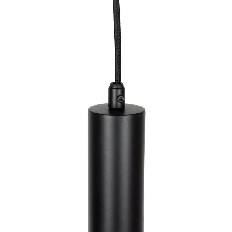 Hanglamp Ontdek Duct Iron Zwart 8x8x32 cm-Hanglampen-Creating Home