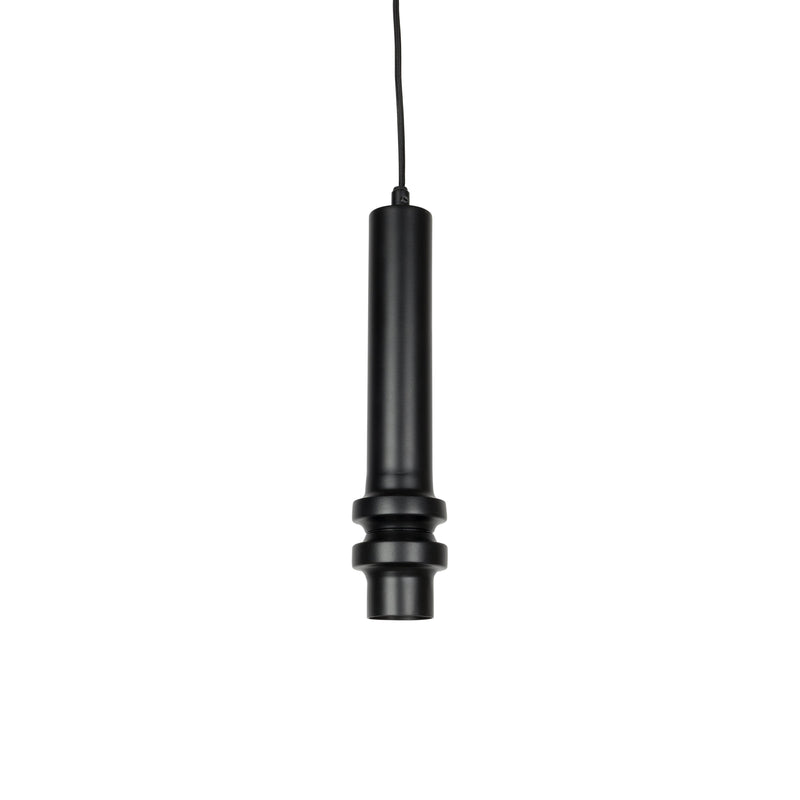 Hanglamp Ontdek Duct Iron Zwart 8x8x32 cm-Hanglampen-Creating Home