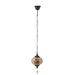 Hanglamp Oranje Glas S 18 cm-Hanglampen-J-Line