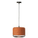 Hanglamp Oranje Metaal 27 cm-Tafellampen-J-Line