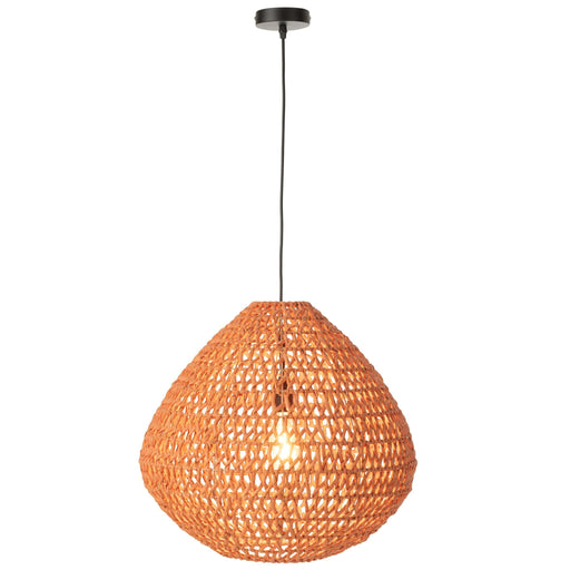 Hanglamp Oranje Metaal 50 cm 50x50x45 cm-Plafondlampen-J-Line