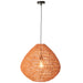 Hanglamp Oranje Metaal 50 cm-Tafellampen-J-Line
