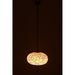 Hanglamp Oranje Metaal L 30 cm-Tafellampen-J-Line