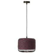 Hanglamp Paars Paper 27 cm 27x27x20 cm-Plafondlampen-J-Line