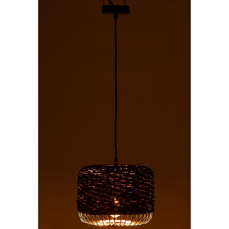 Hanglamp Paars Paper 27 cm 27x27x20 cm-Plafondlampen-J-Line