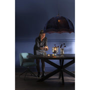 Hanglamp Paars Viscose 95 cm 95x95x50 cm-Hanglampen-J-Line