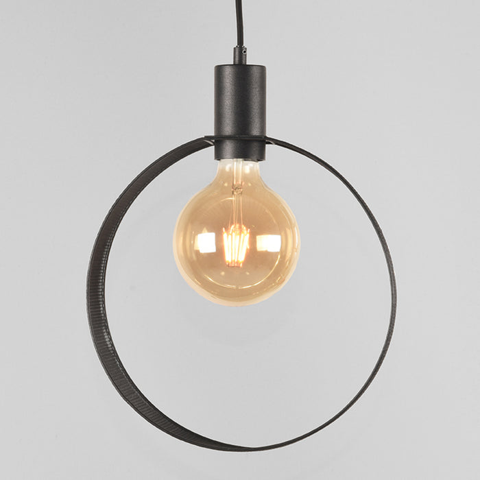 LABEL51 Hanglamp Ronda - Zwart - Metaal - 1-Lichts-Tafellampen-LABEL51