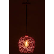 Hanglamp Rood Electrical part 24 cm 23.5x23.5x39 cm-Hanglampen-J-Line