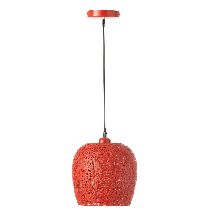 Hanglamp Rood Electrical part 24 cm-Tafellampen-J-Line