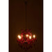 Hanglamp Rood Ijzer Antiek 53 cm-Hanglampen-J-Line