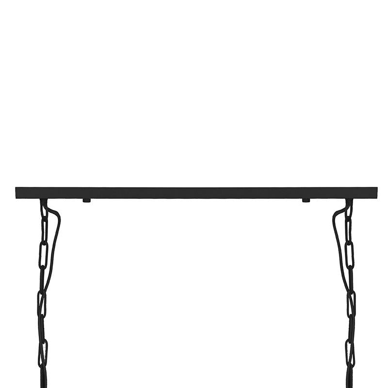 Hanglamp Roof Bijzonder Metaal Zwart 95x95x38 cm-Hanglampen-LABEL51