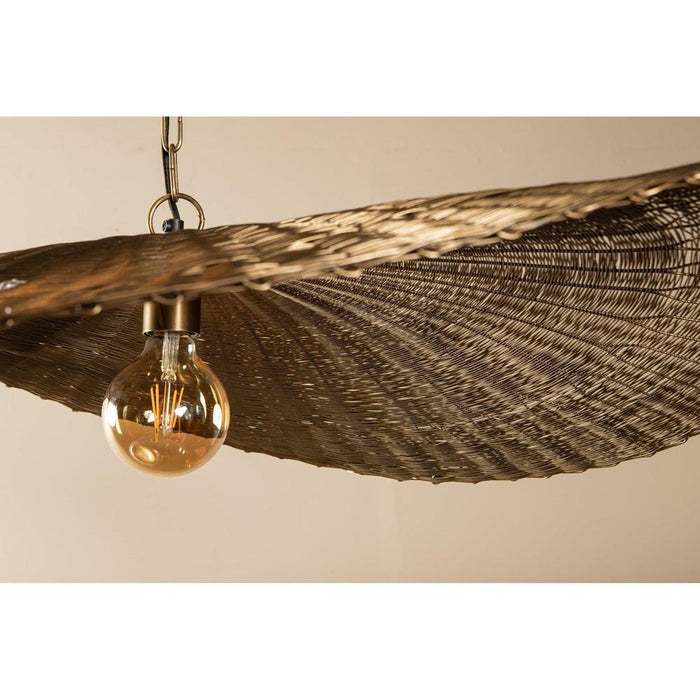 Hanglamp Shauney Geel 29 cm-Hanglampen-PTMD