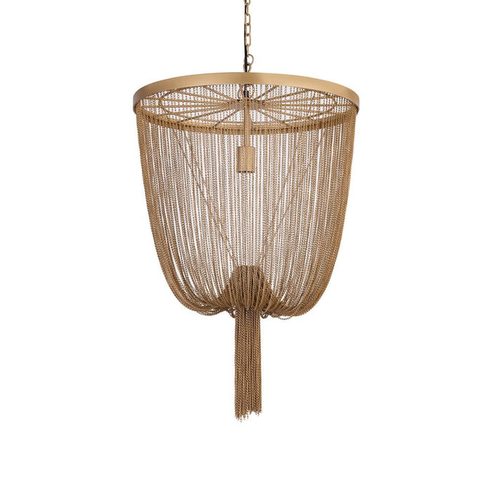 Hanglamp Solan Geel 70 cm-Tafellampen-PTMD