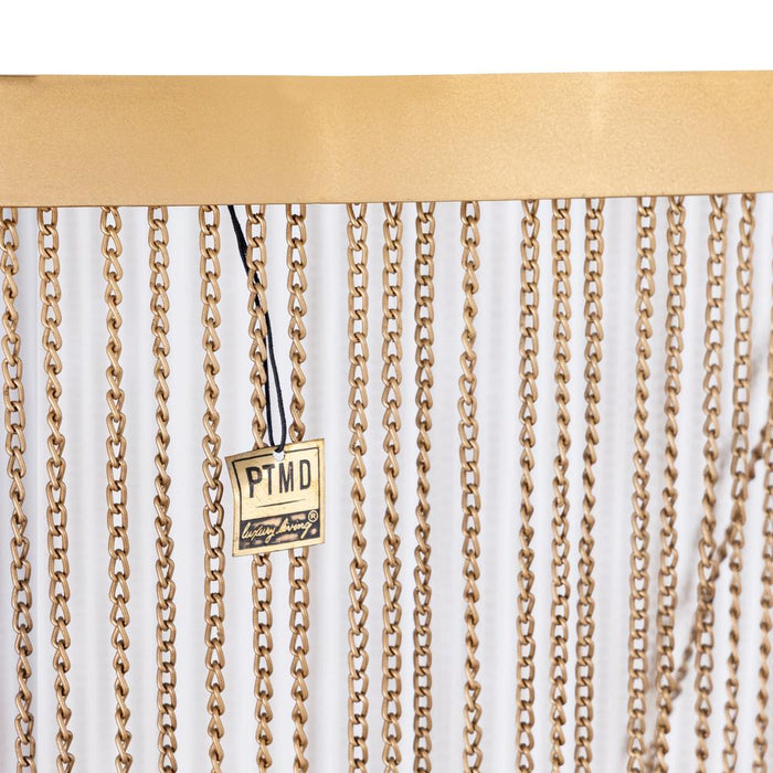Hanglamp Solan Gold Geel 50x50x70 cm-Hanglampen-PTMD