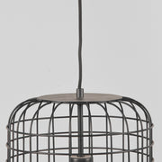 Hanglamp Solido Prachtige Metaal Zwart 26x26x150 cm-Hanglampen-LABEL51