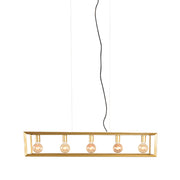 Hanglamp Tetto Metaal Antiek Goud 20x120x141 cm-Hanglampen-LABEL51