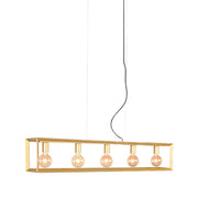 Hanglamp Tetto Metaal Antiek Goud 20x120x141 cm-Hanglampen-LABEL51