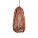 Hanglamp Tijdloze Uit Geel 30x30x48 cm-Hanglampen-PTMD