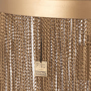 Hanglamp Tijdloze Uit Geel 30x30x50 cm-Hanglampen-PTMD