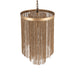 Hanglamp Tijdloze Uit Geel 30x30x50 cm-Hanglampen-PTMD