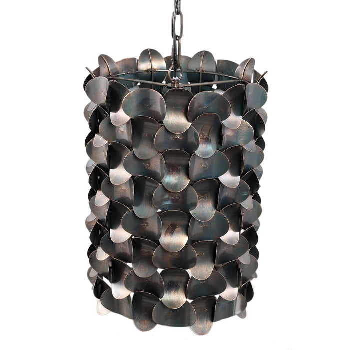 Hanglamp Tijdloze Uit Zwart 32x32x148 cm-Hanglampen-PTMD