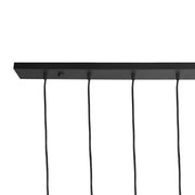 Hanglamp Timber Speelse Metaal Zwart 5x90x53 cm-Hanglampen-LABEL51