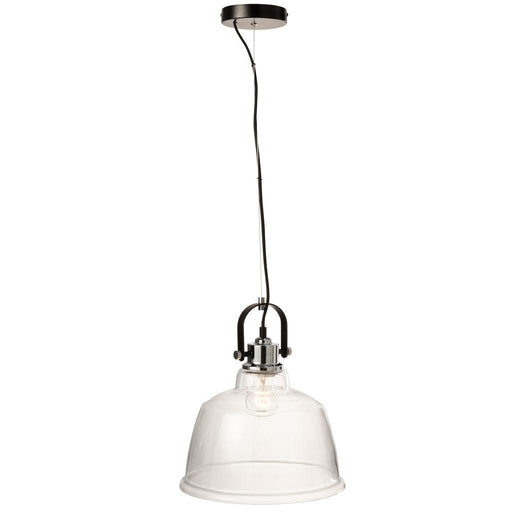 Hanglamp Transparant Glas 30 cm-Hanglampen-J-Line